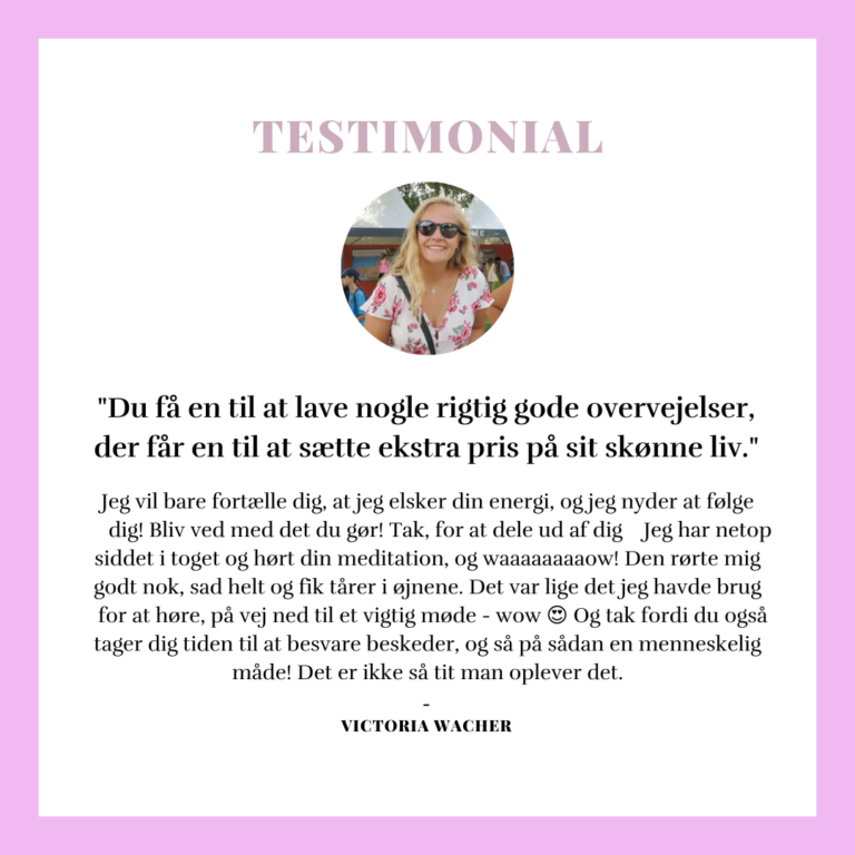 Testimonial victoria Wacher